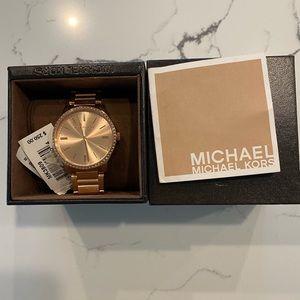 Brand new Rose Gold Michael Kors Watch